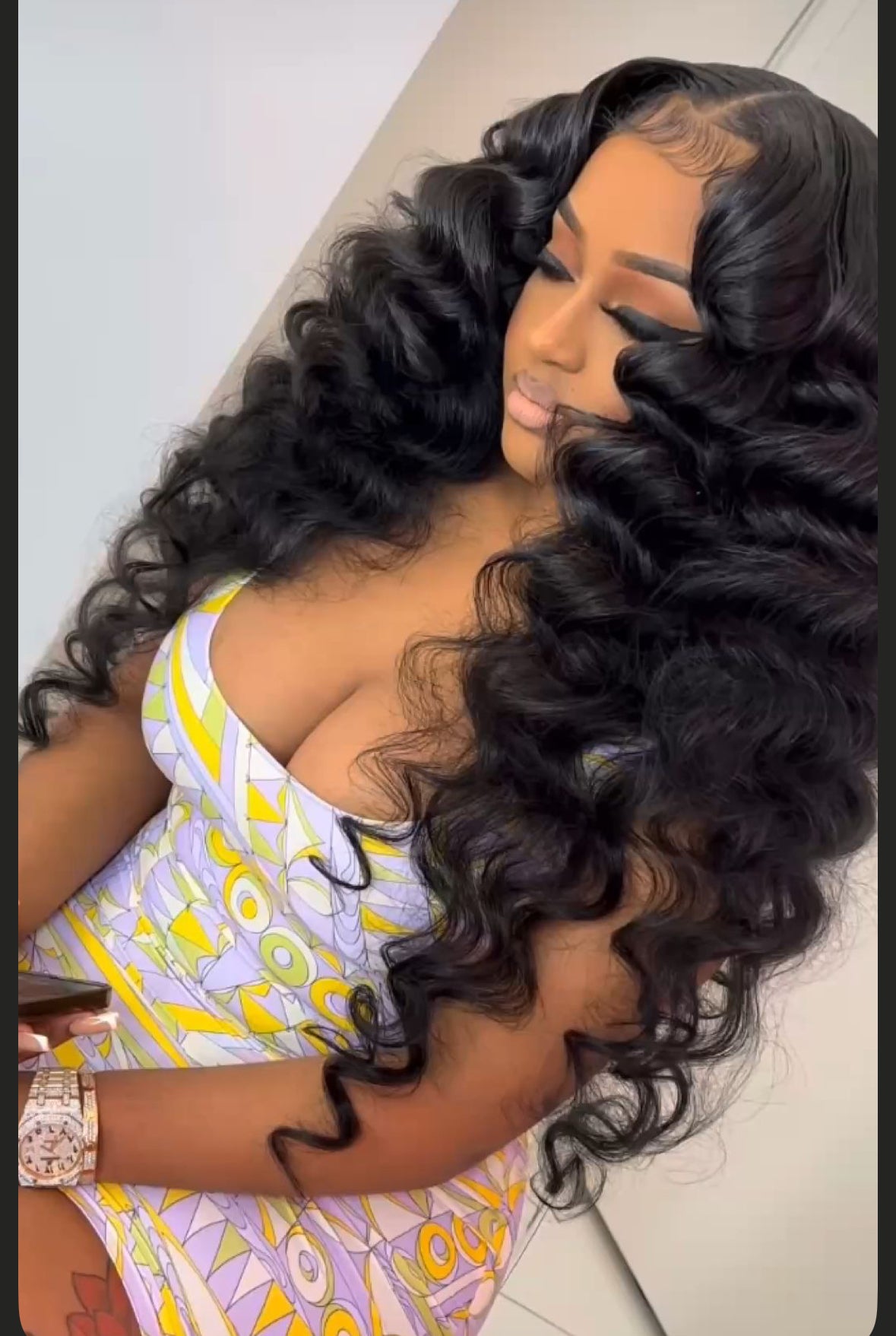 28” LOOSE DEEP WAVE FRONTAL